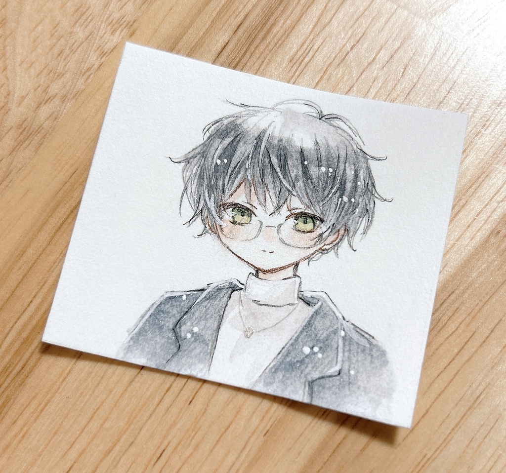 【新作】ミニミニ原画 5×5〜5×5.5cmサイズ 全然8種