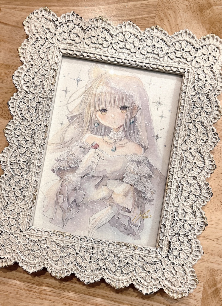 【新作】『純白のレースに秘めた恋心』