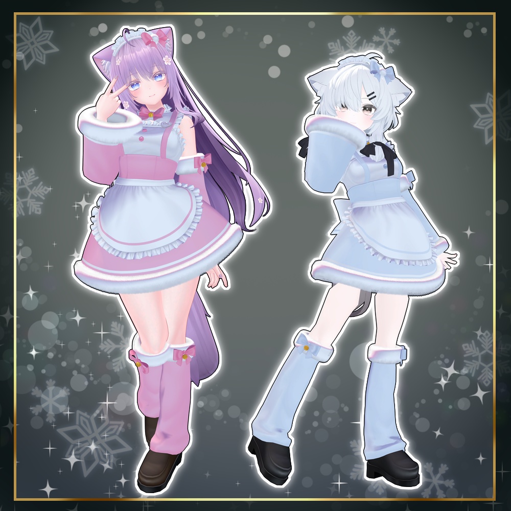 XmasMaid【5アバター対応】