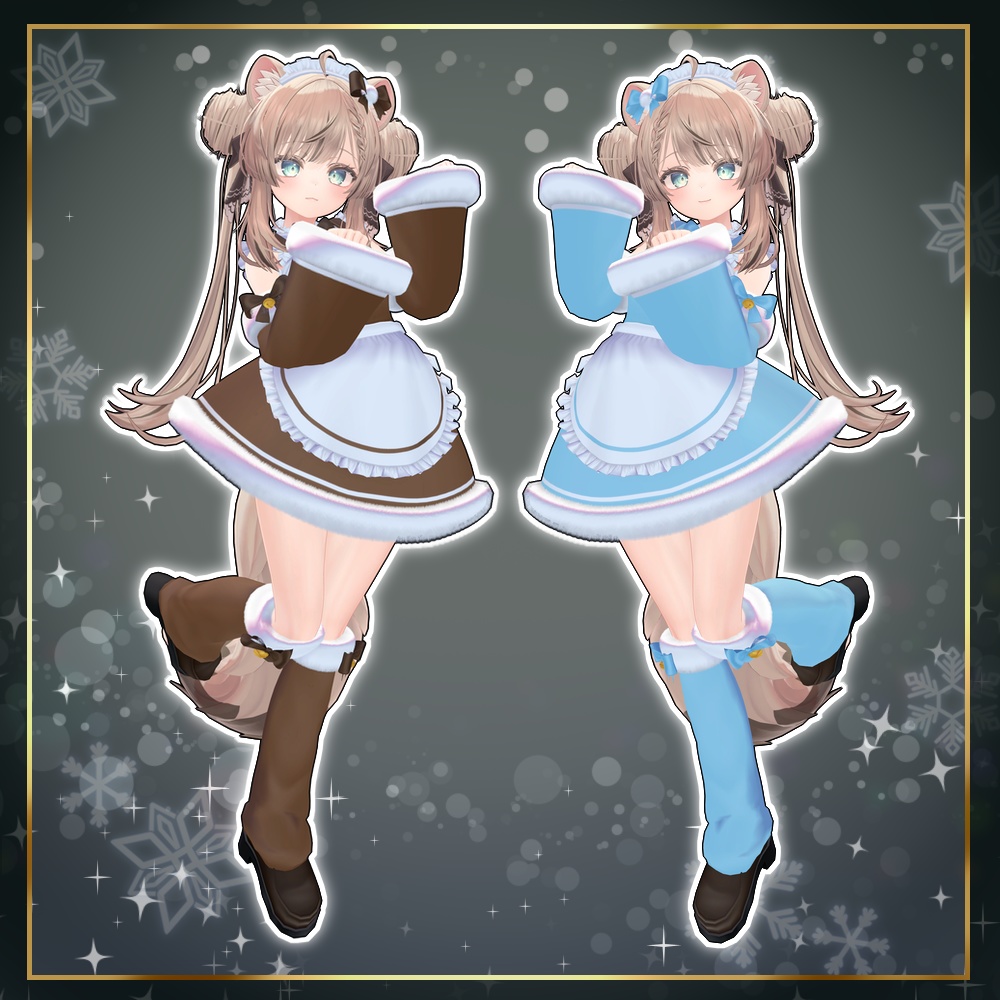 XmasMaid【5アバター対応】