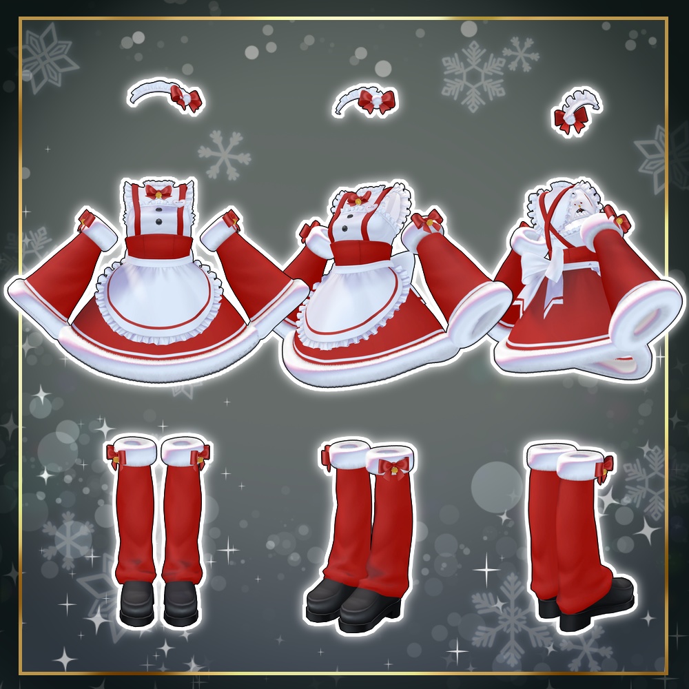 XmasMaid【5アバター対応】