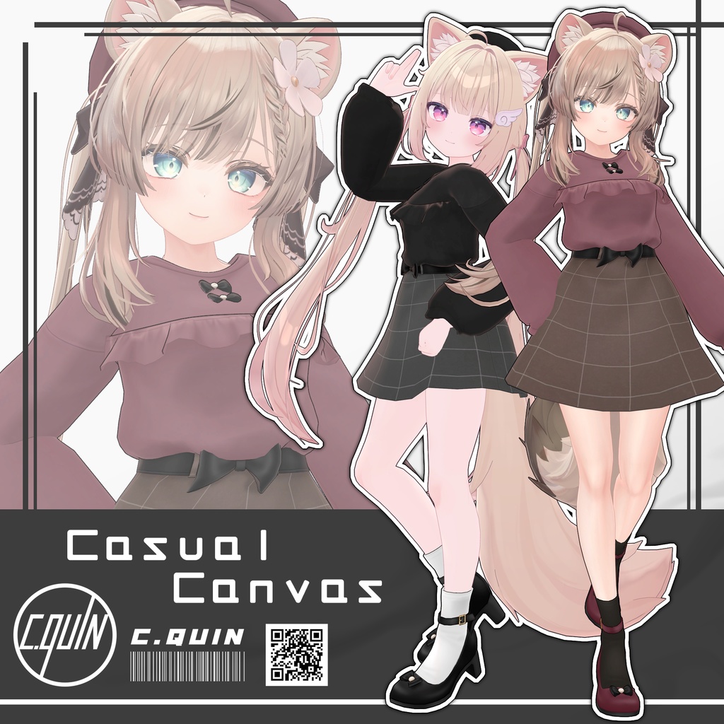 Casual Canvas【6アバター対応】