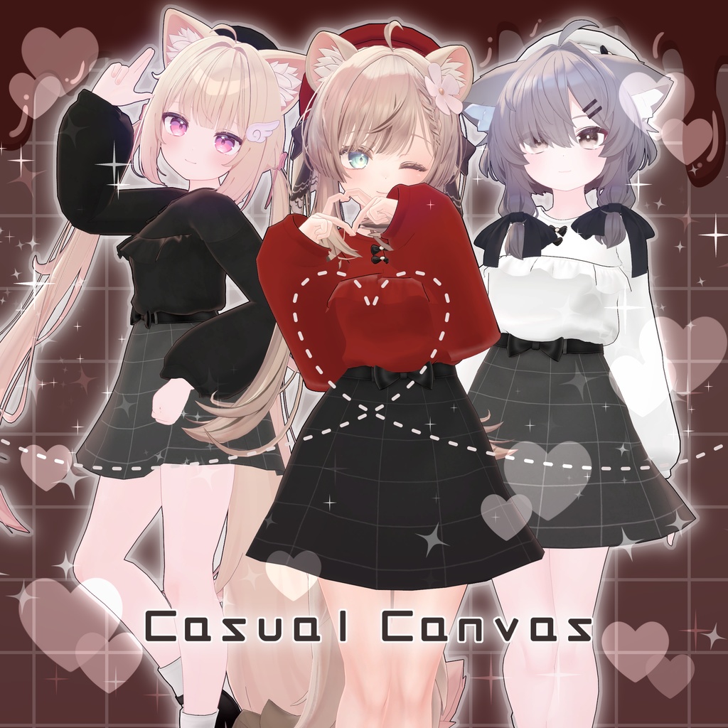 Casual Canvas【6アバター対応】