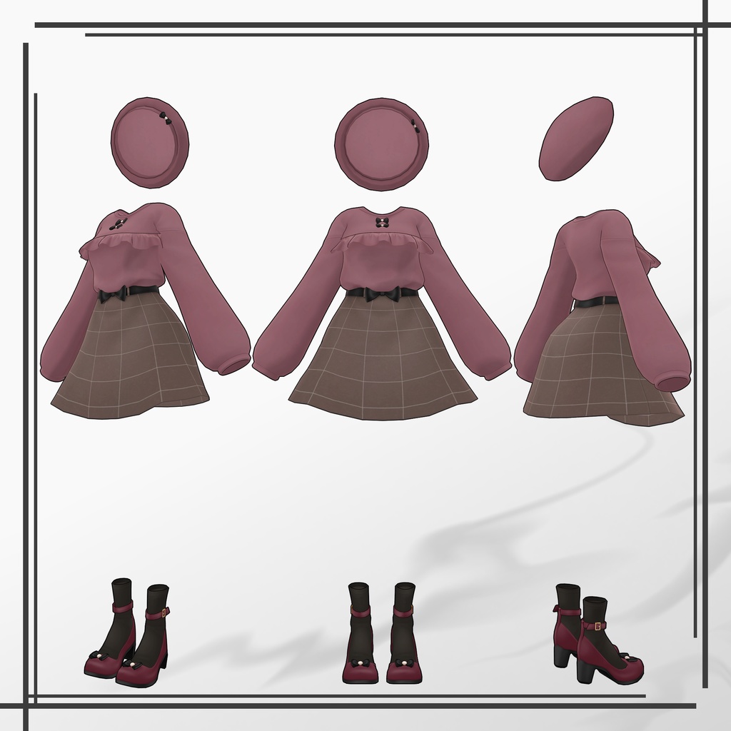 Casual Canvas【6アバター対応】