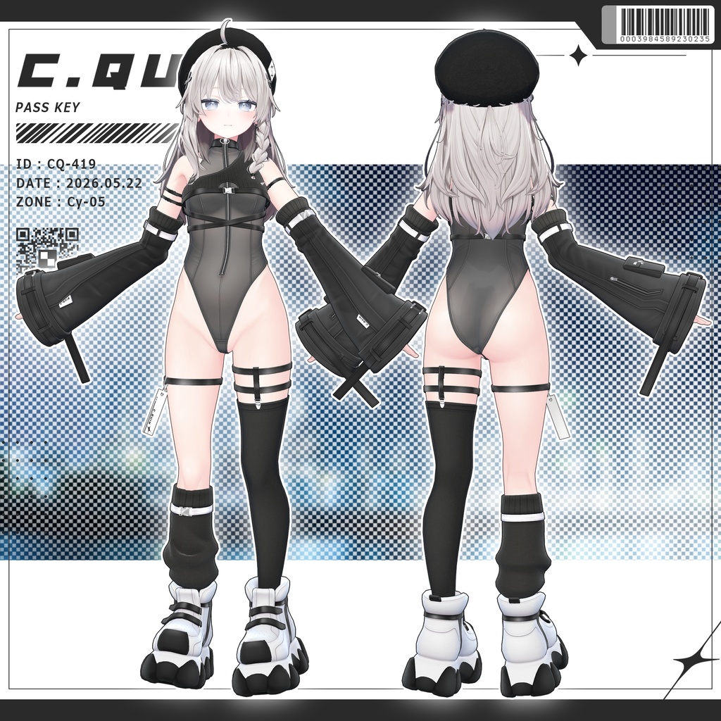 【リリース記念セール】Noir【12アバター対応】
