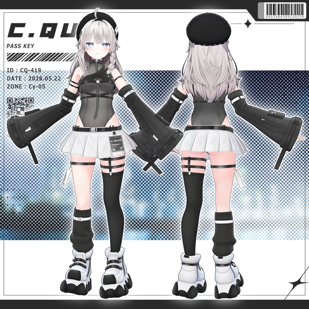【リリース記念セール】Noir【12アバター対応】