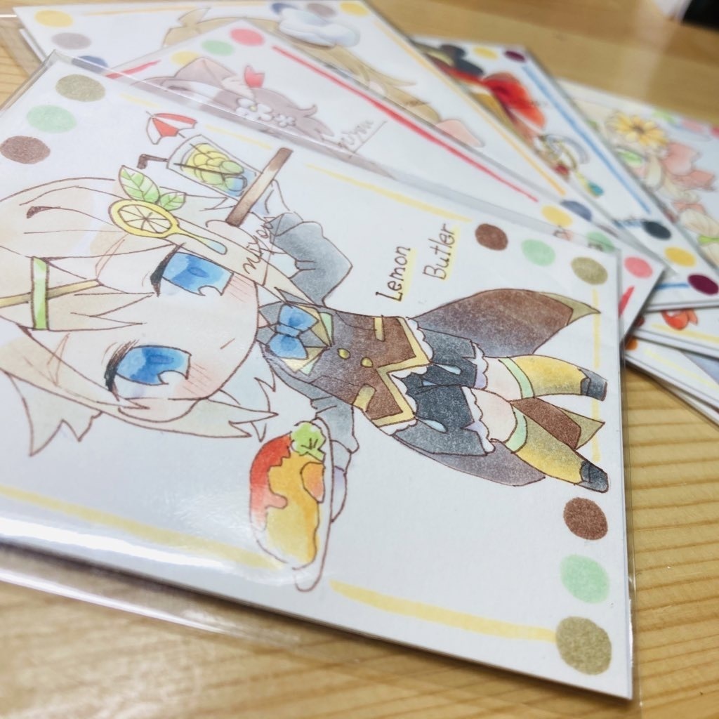 小さめコピック原画