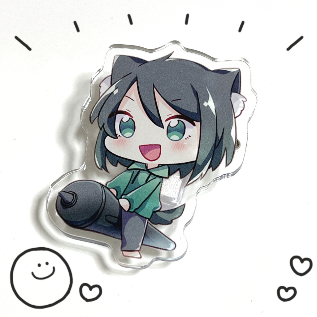 未勇くんのアクリルバッジ