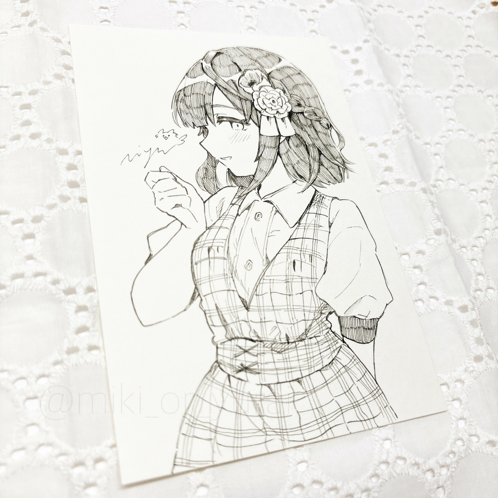 【ドローイング】蒔白イスティー