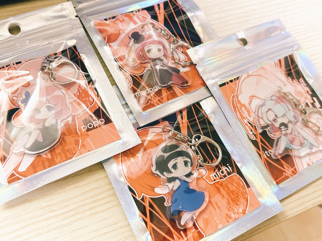 『君は一生私を忘れない』二次創作アクリルキーホルダー