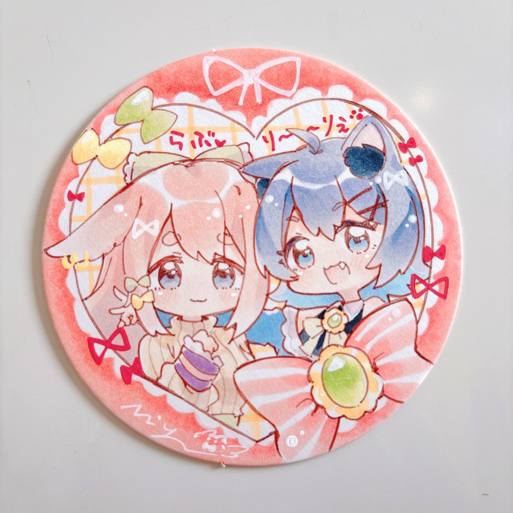 【原画】リーラブちゃんコースター