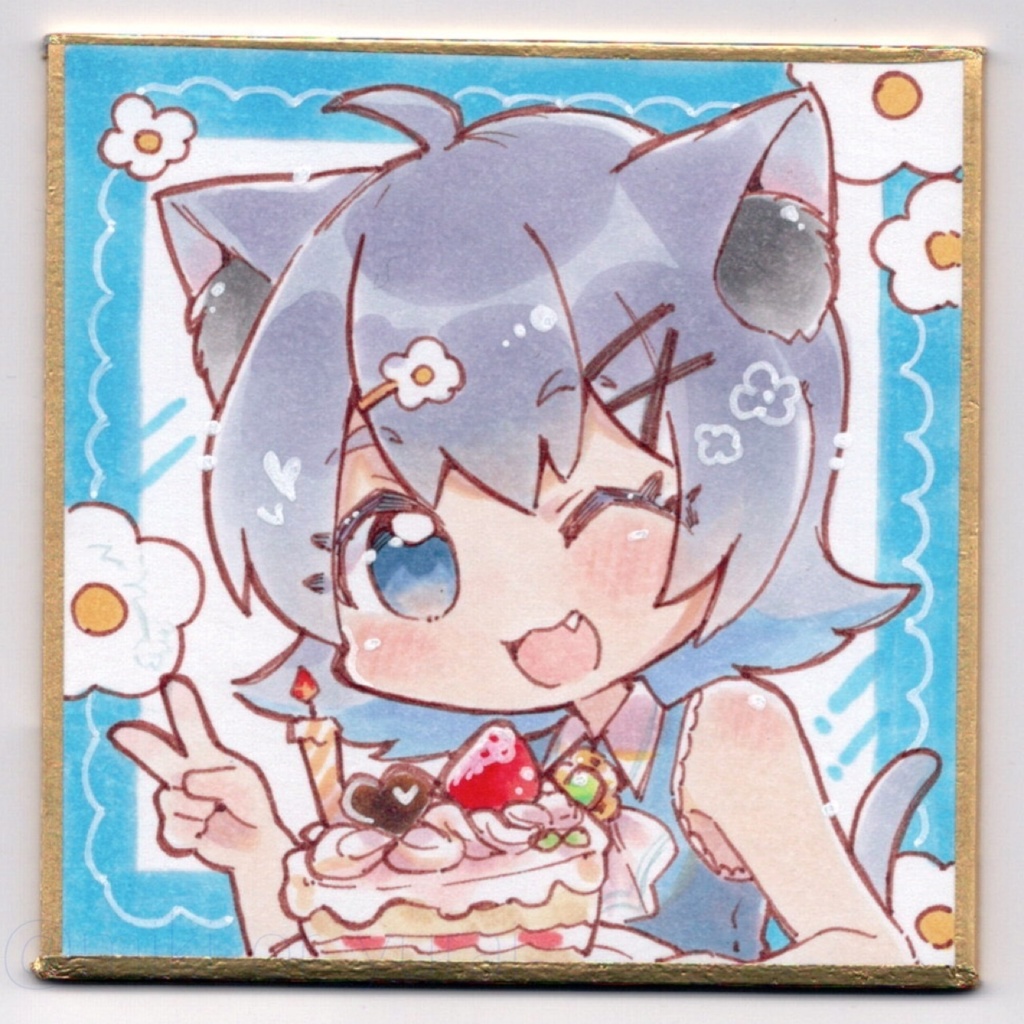 【豆色紙】リーリエお誕生日イラスト🎂
