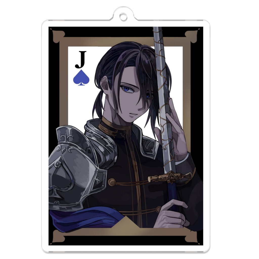 新月緋雨　トランプアクキー