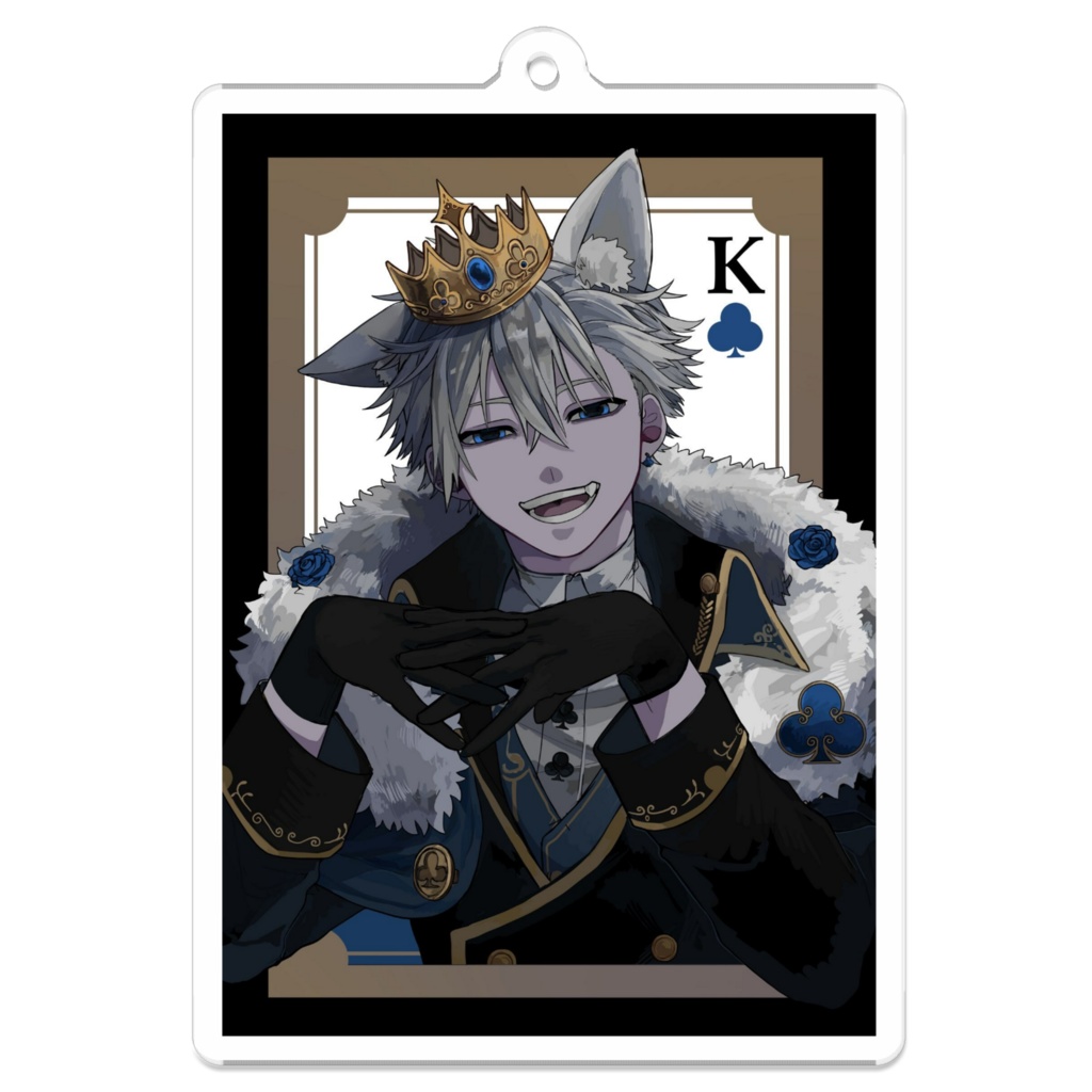 白夜楓　トランプアクキー