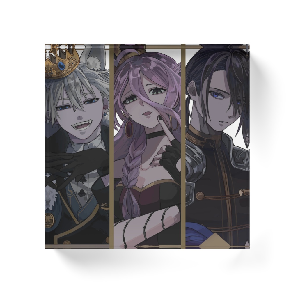 キャラデザ アクリルブロック