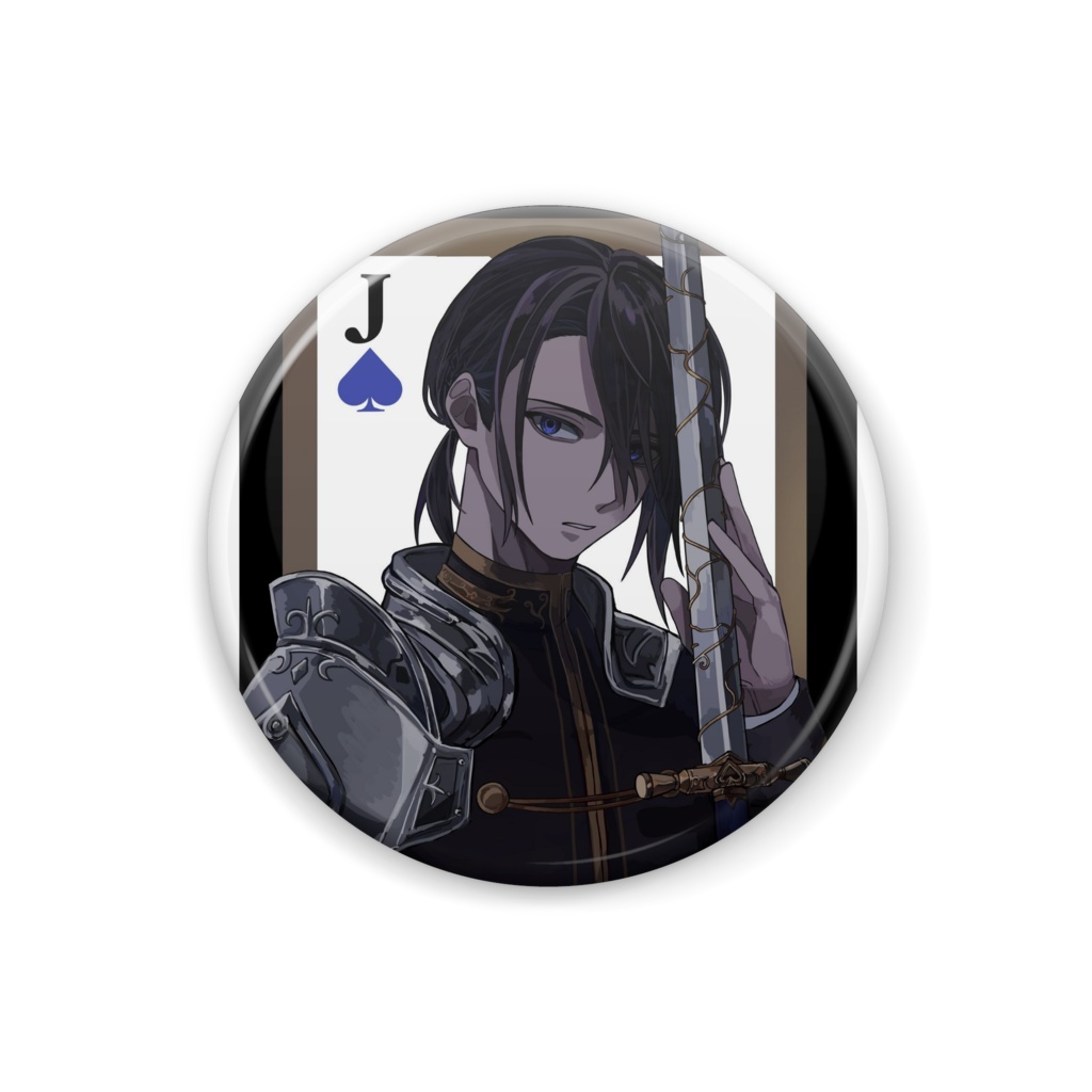 新月緋雨　缶バッジ