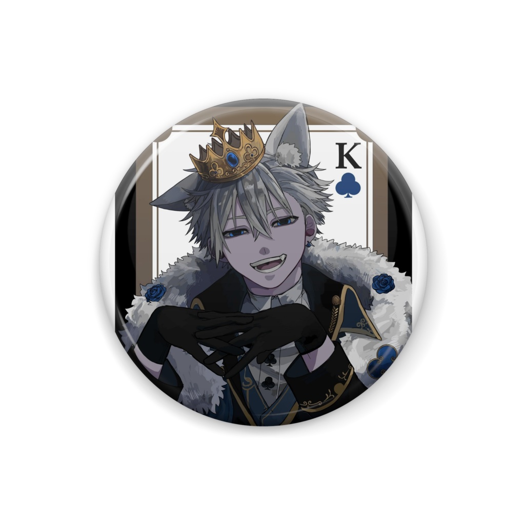 白夜楓　缶バッジ