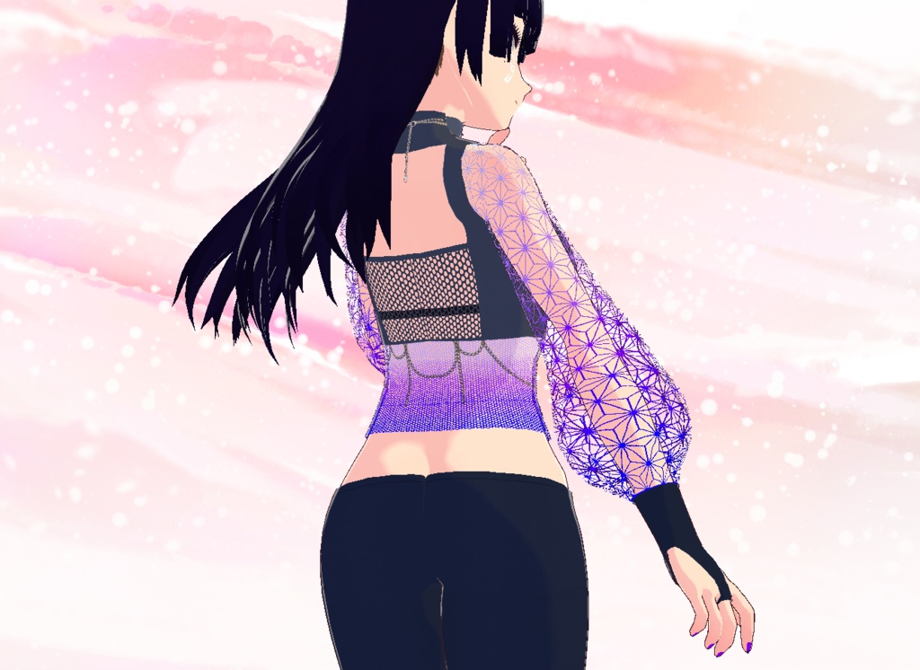 Free Cyber/Holographic Outfit