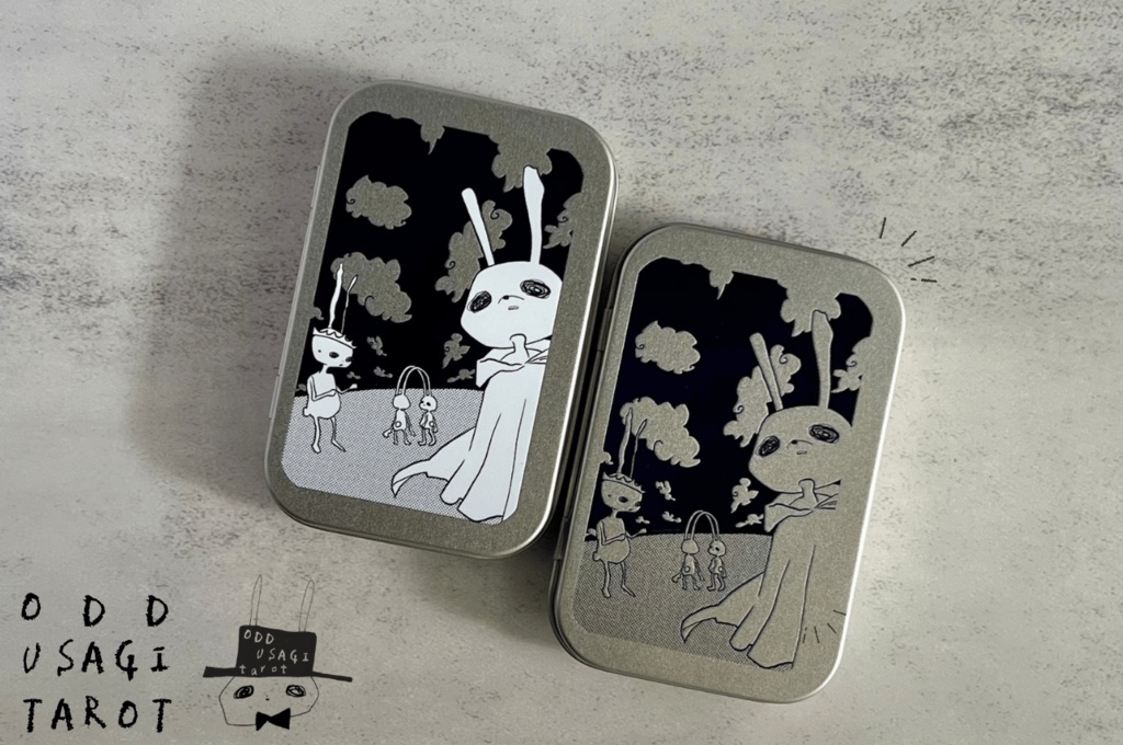 オッドうさぎタロット缶ケース「20審判」〈全2種〉