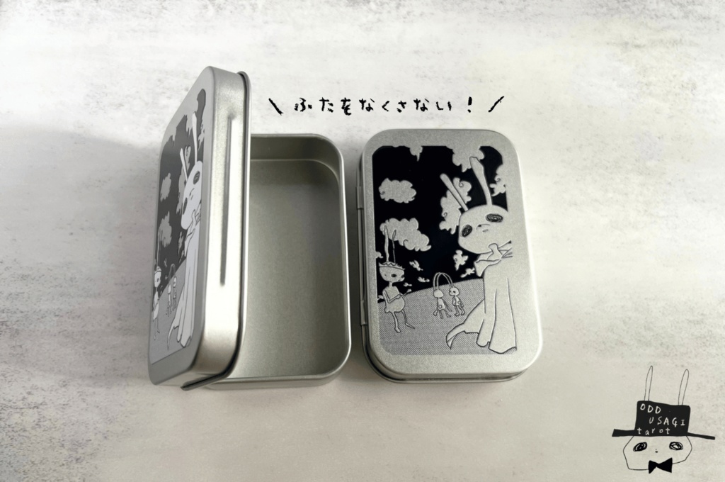 オッドうさぎタロット缶ケース「20審判」〈全2種〉