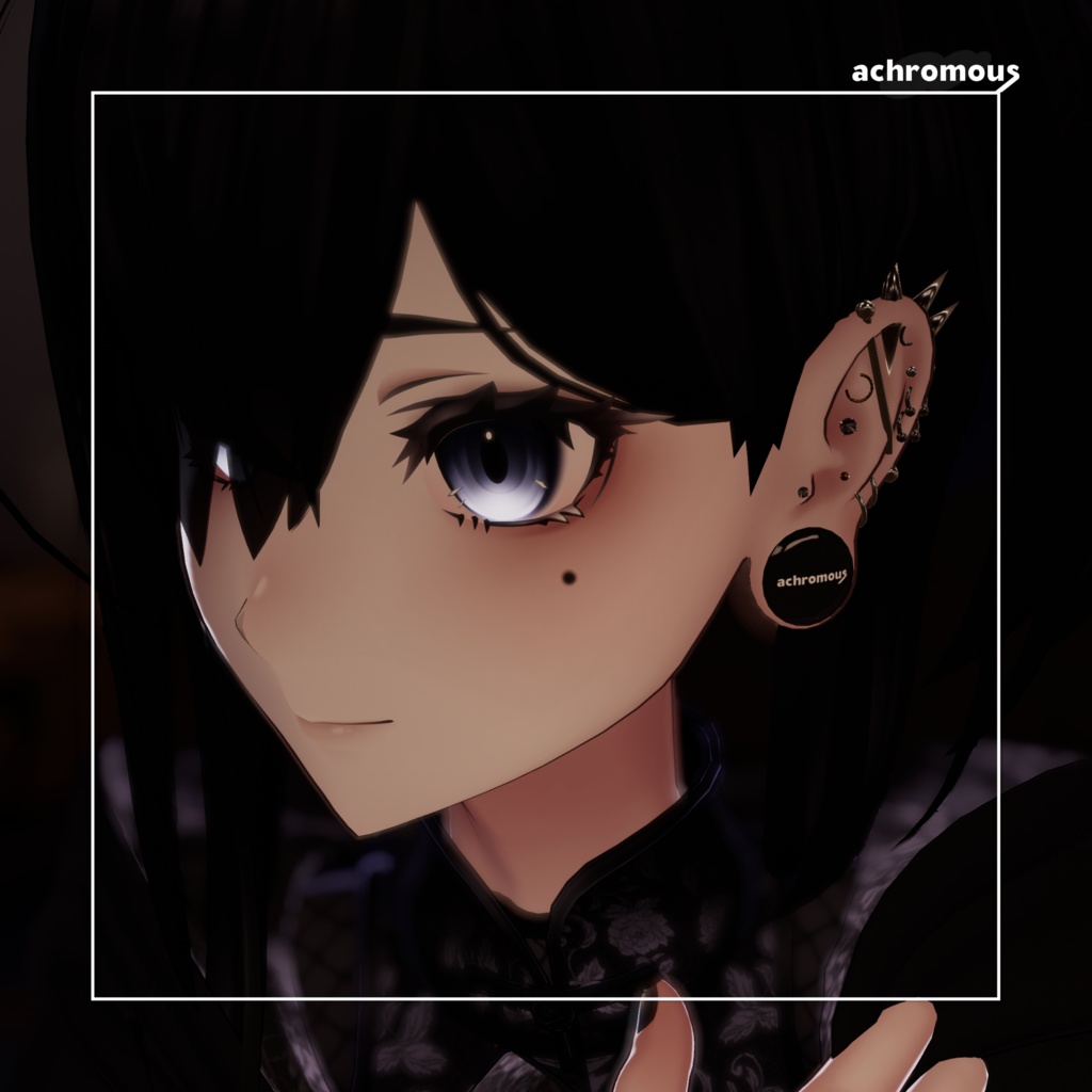 【8アバター対応】サイズ調整できる拡張ピアス+おまけピアスセット -ADJUSTABLE FRESH TUNNEL-