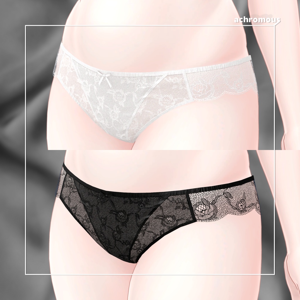 【クマリ対応】【販売開始セール】「露出度控えめレース&スポーティショーツ」 UnderwearA01