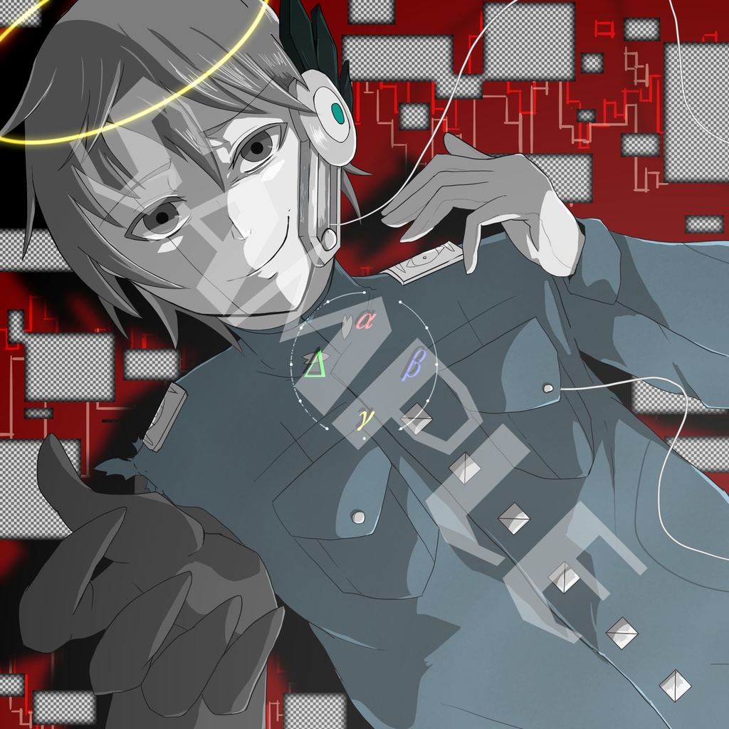 アクリル時計-150×150mm (MayBe)