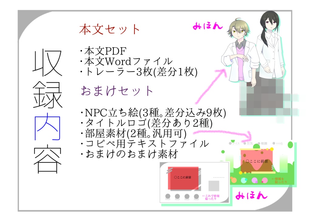 【CoCシナリオ】触手と和解したい!!(ソロシナリオver.)