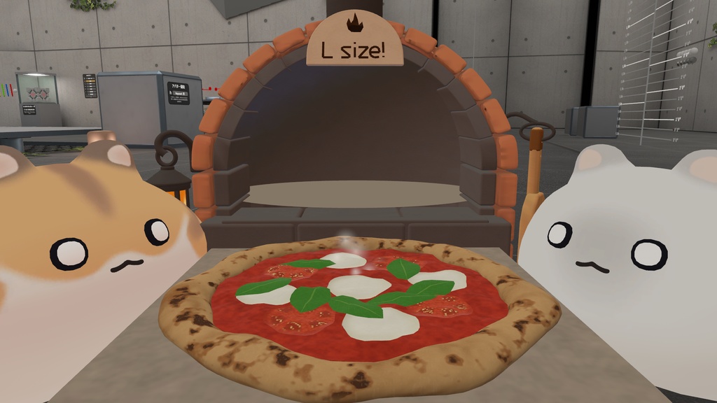 〖はむ対応・無料〗着るピザ窯|ピザが焼ける!〖VRChat / MA対応〗