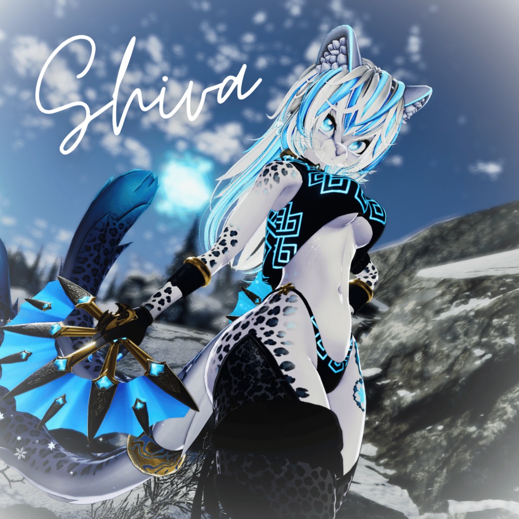 Shiva - VRChat Avatar with Scratch Assets ( PC & Quest
