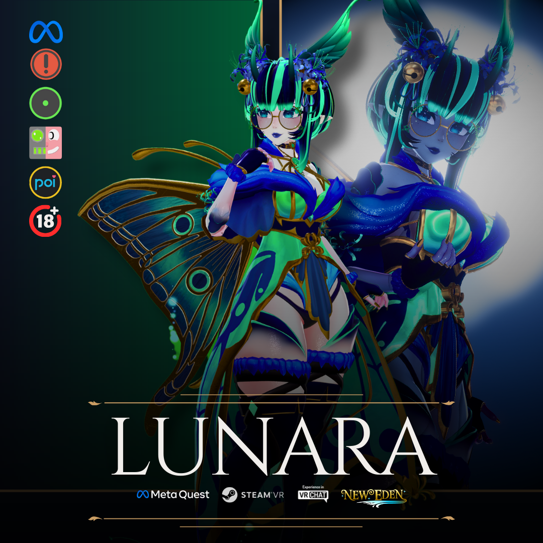 Lunara - VRChat Avatar ( PC & Quest )