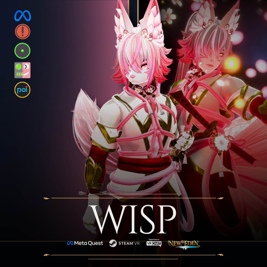 Wisp - VRChat Avatar ( PC & Quest )