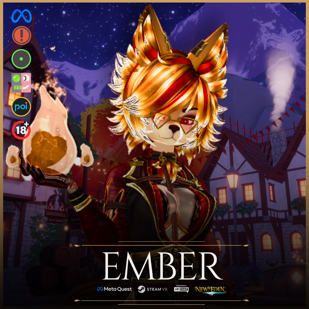 Ember - VRChat Avatar ( PC & Quest )