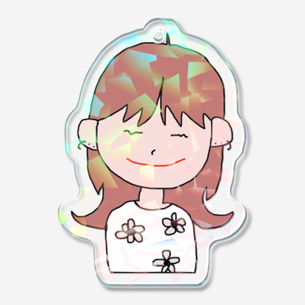 ３０００名様突破記念グッズ（自画像Ver）