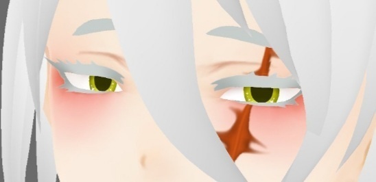 【VRoidβ版】ハートレス・アイ【瞳テクスチャ｜無料】