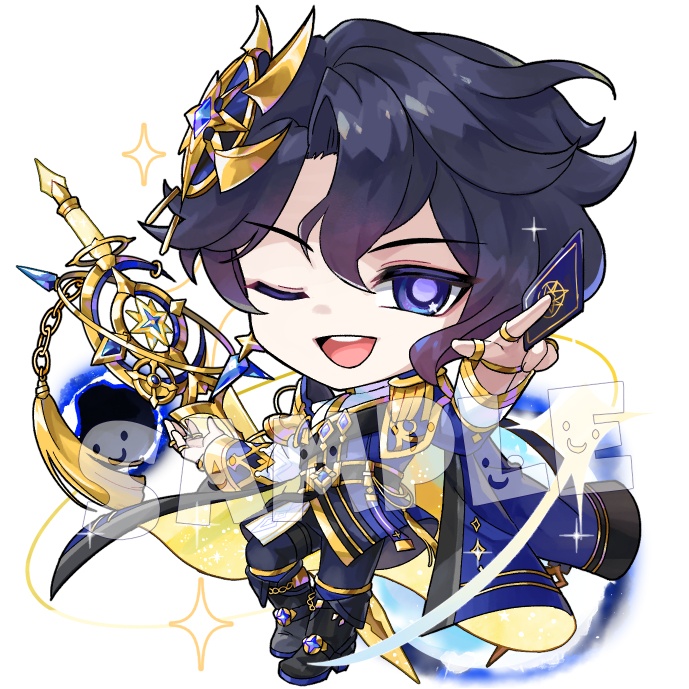70×70アクリルキーホルダー　ノア（CL）