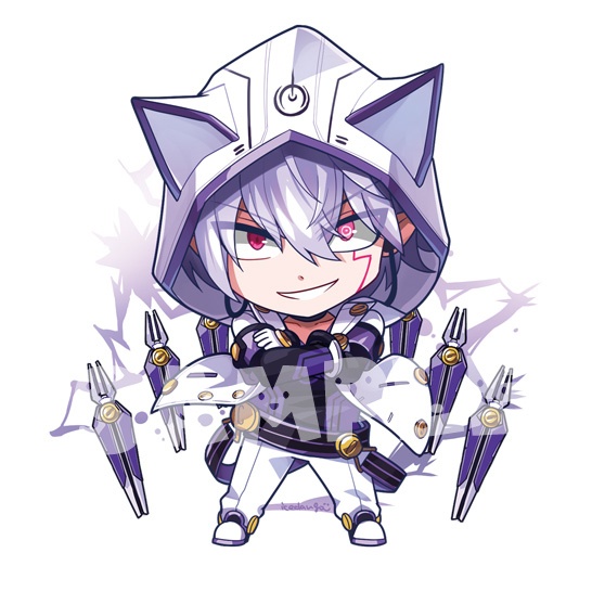 70×70アクリルキーホルダー　エド（ADD）