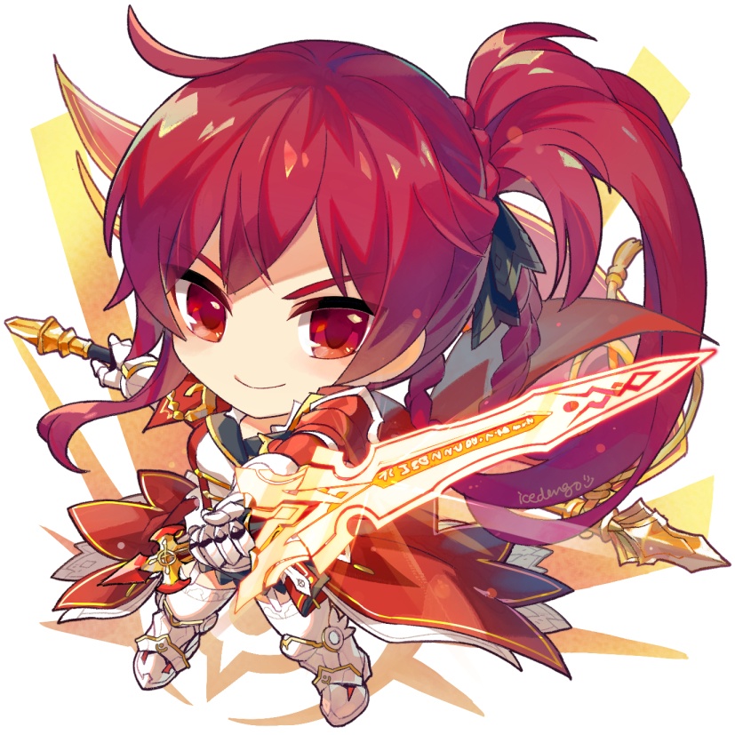 70×70アクリルキーホルダー　エリシス（ES）