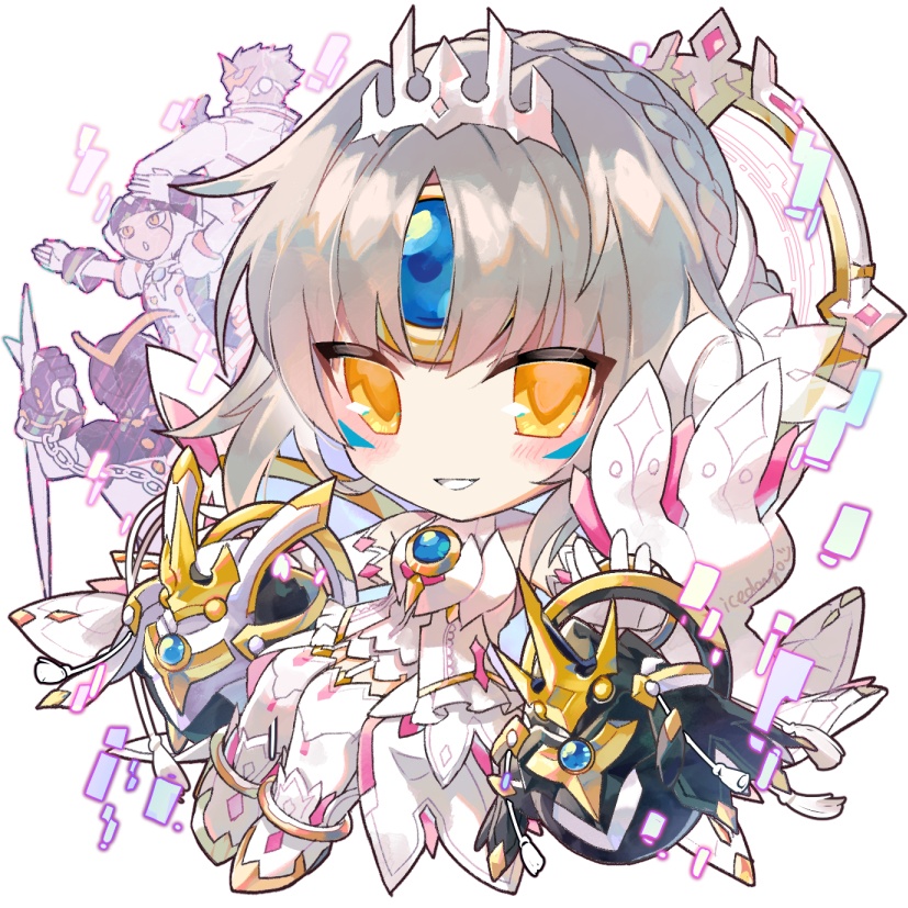 70×70アクリルキーホルダー　イヴ（CEs）