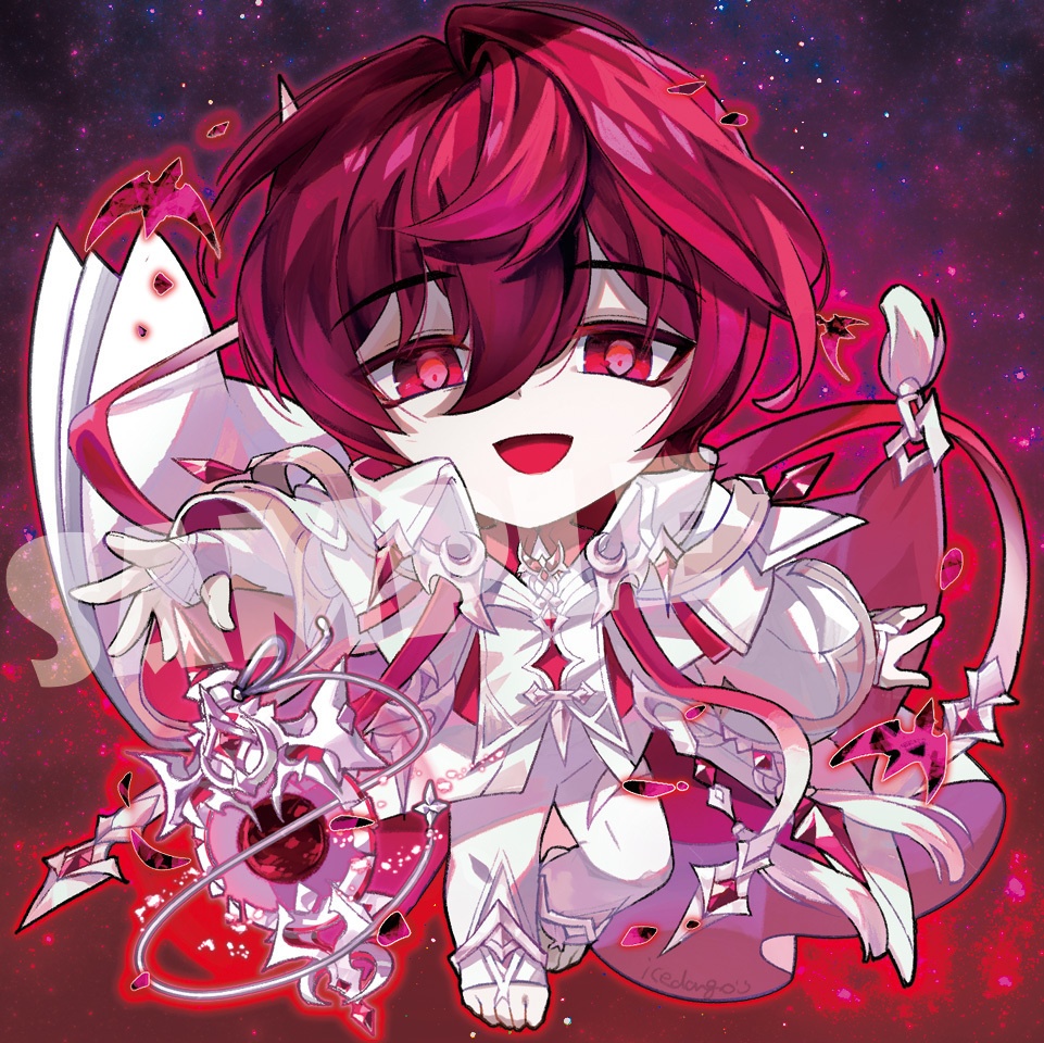 70×70アクリルキーホルダー　ノア（Mrp）ver.awaken