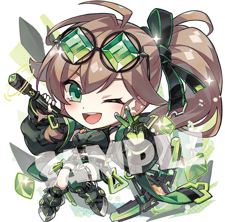 70×70アクリルキーホルダー　リティア（GB）