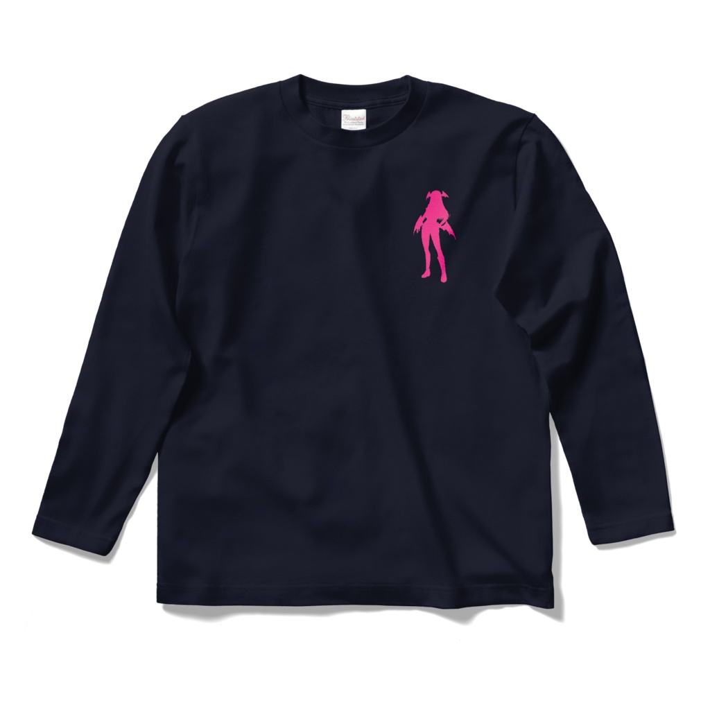シンプルロングスリーブTシャツ(シルエット)2色あります