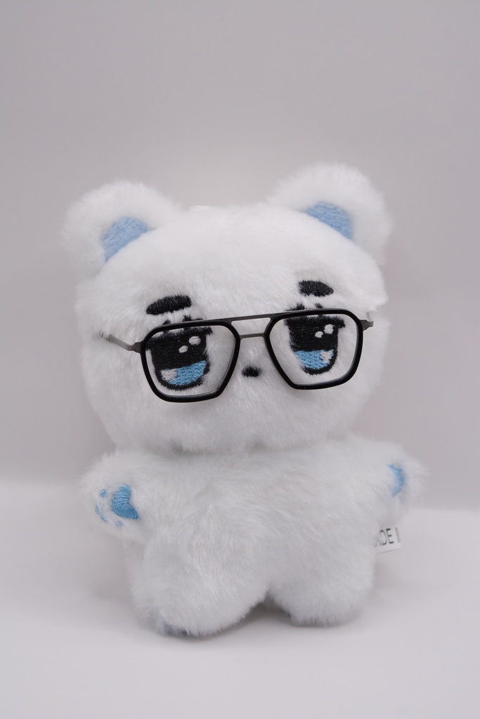 10cmぬい メガネ Doll Glasses | 10cm Plush / 1/3 BJD Compatible | Round & Double Bridge