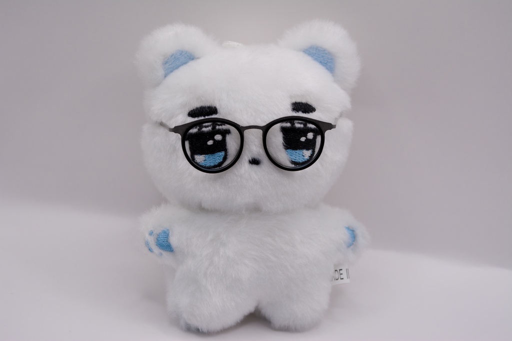 10cmぬい メガネ Doll Glasses | 10cm Plush / 1/3 BJD Compatible | Round & Double Bridge