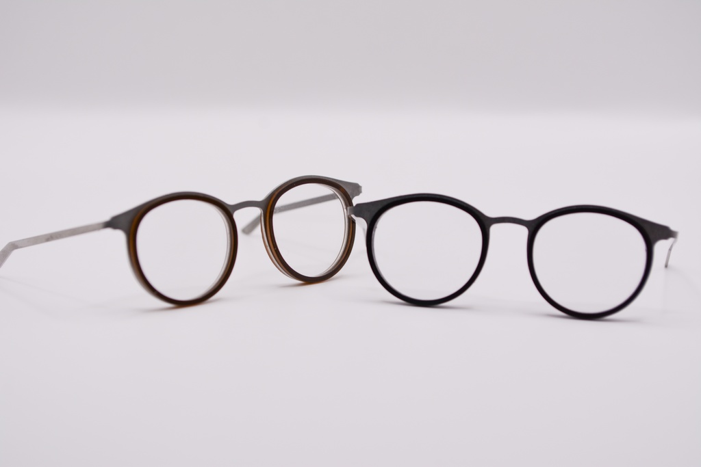 10cmぬい メガネ Doll Glasses | 10cm Plush / 1/3 BJD Compatible | Round & Double Bridge