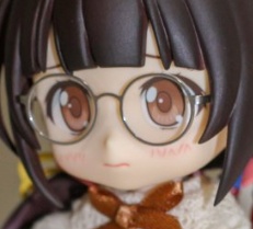👓【オビツ11/ねんどろいど小物】30mm 丸メガネ 5種 めがね