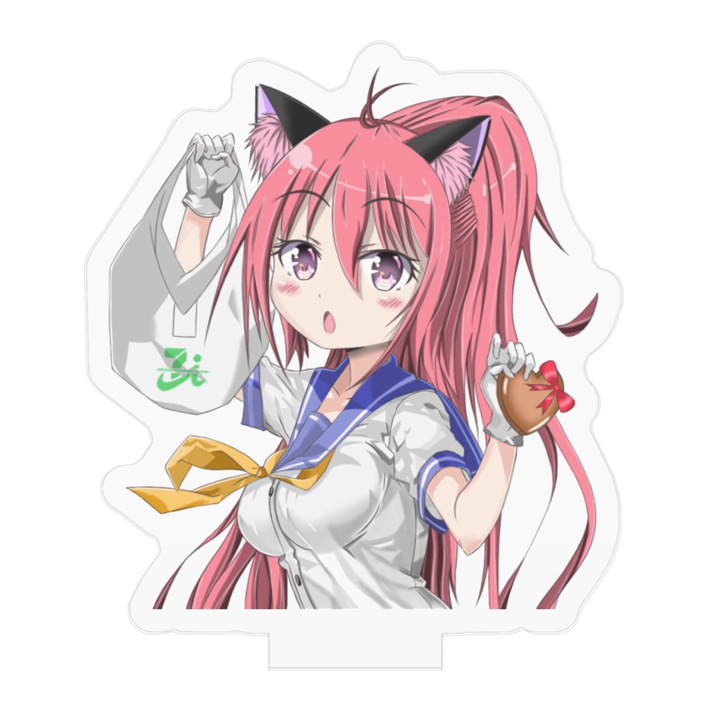 オリジナルキャラクターのしき子ちゃん♪(バレンタインVer.)