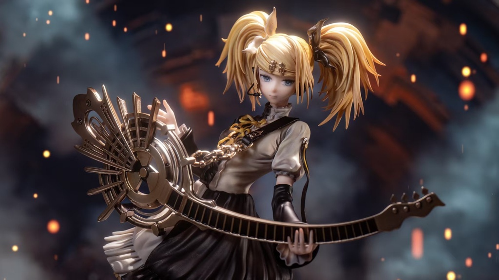 炉心融解・鏡音リン・未塗装ガレージキット