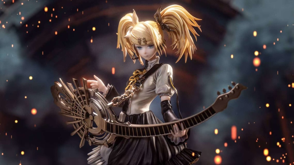 炉心融解・鏡音リン・未塗装ガレージキット