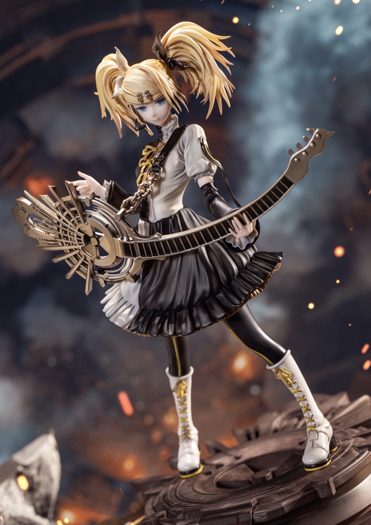 炉心融解・鏡音リン・未塗装ガレージキット